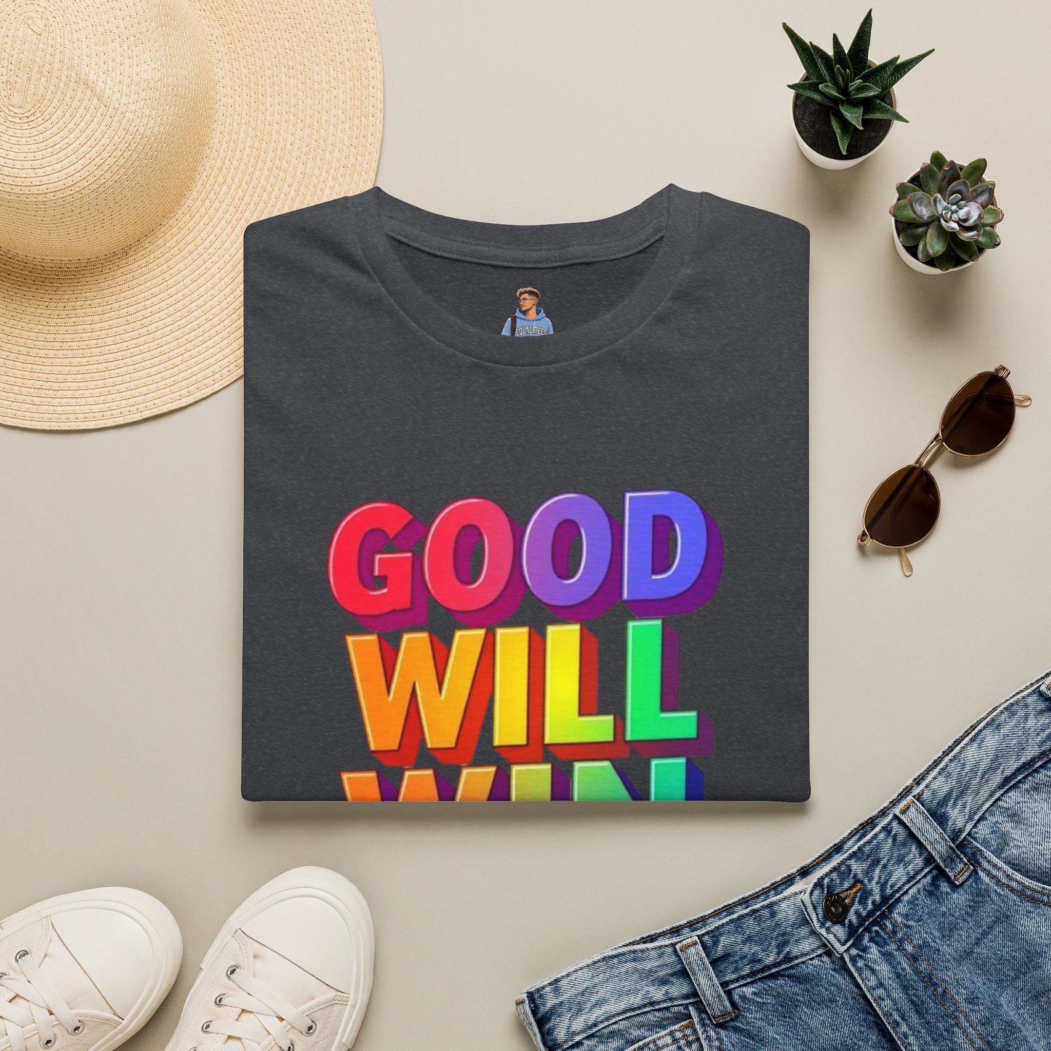 Rainbow Good Will Win T-shirt