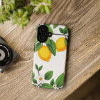 Lemon Blossom Tough Phone Case for iPhone