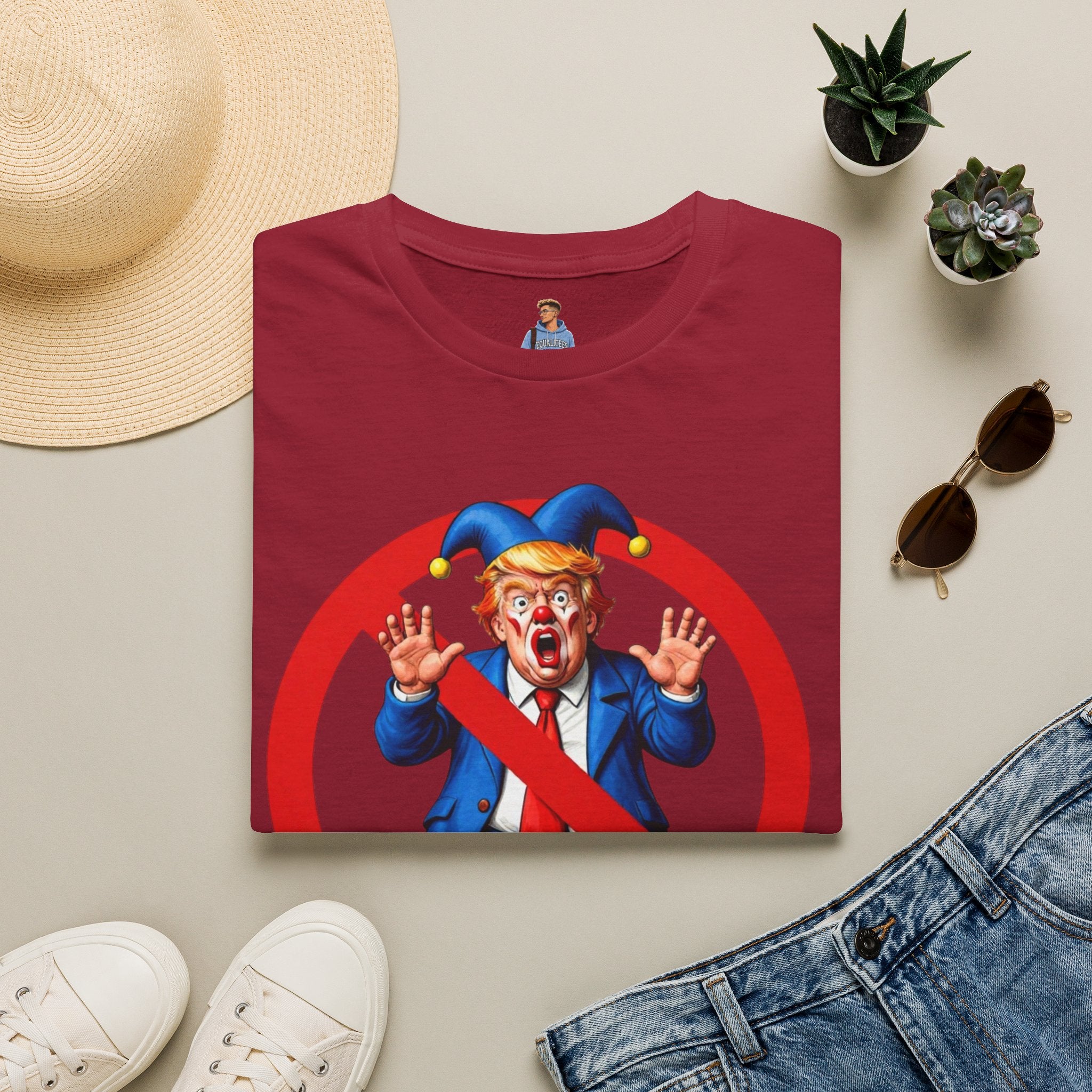 NO CROWN FOR THE CLOWN T-Shirt - NO KINGS IN AMERICA
