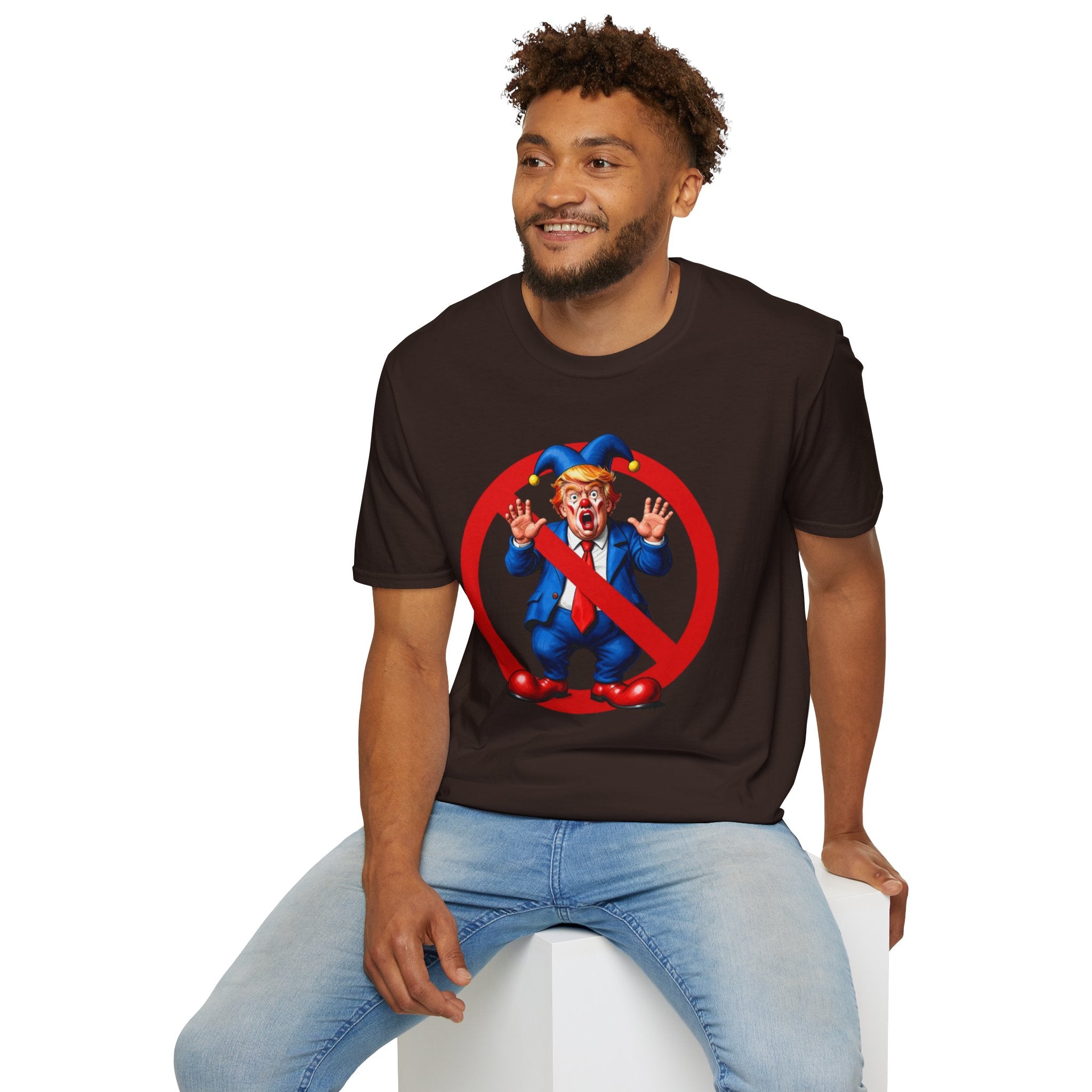 NO CROWN FOR THE CLOWN T-Shirt - NO KINGS IN AMERICA