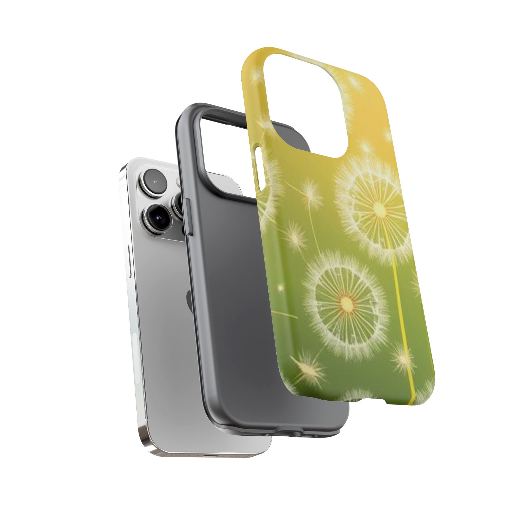 Dandelion Breeze Tough Phone Case for iPhone