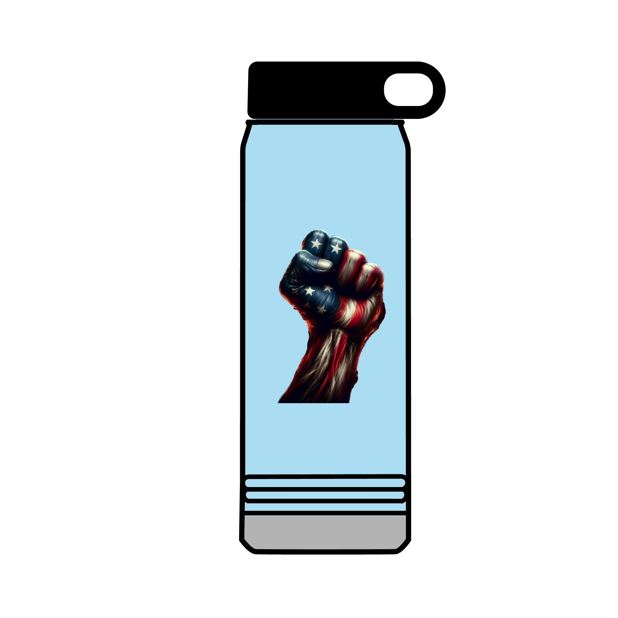 32oz Water Bottle American Resistance