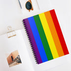 Rainbow Spiral Notebook Ruled Line Journal for Creativity and Inspiration