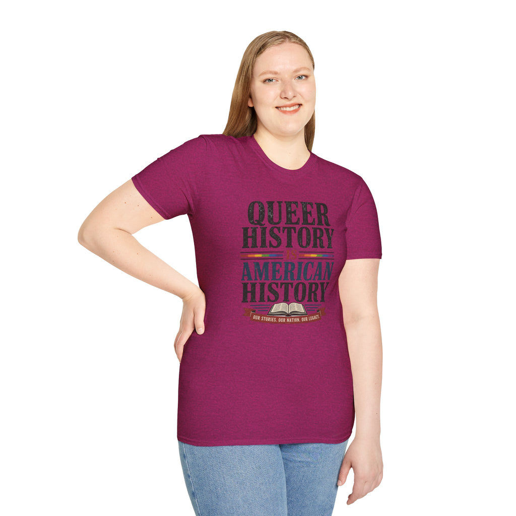 Queer History Is American — Graphic T-Shirt