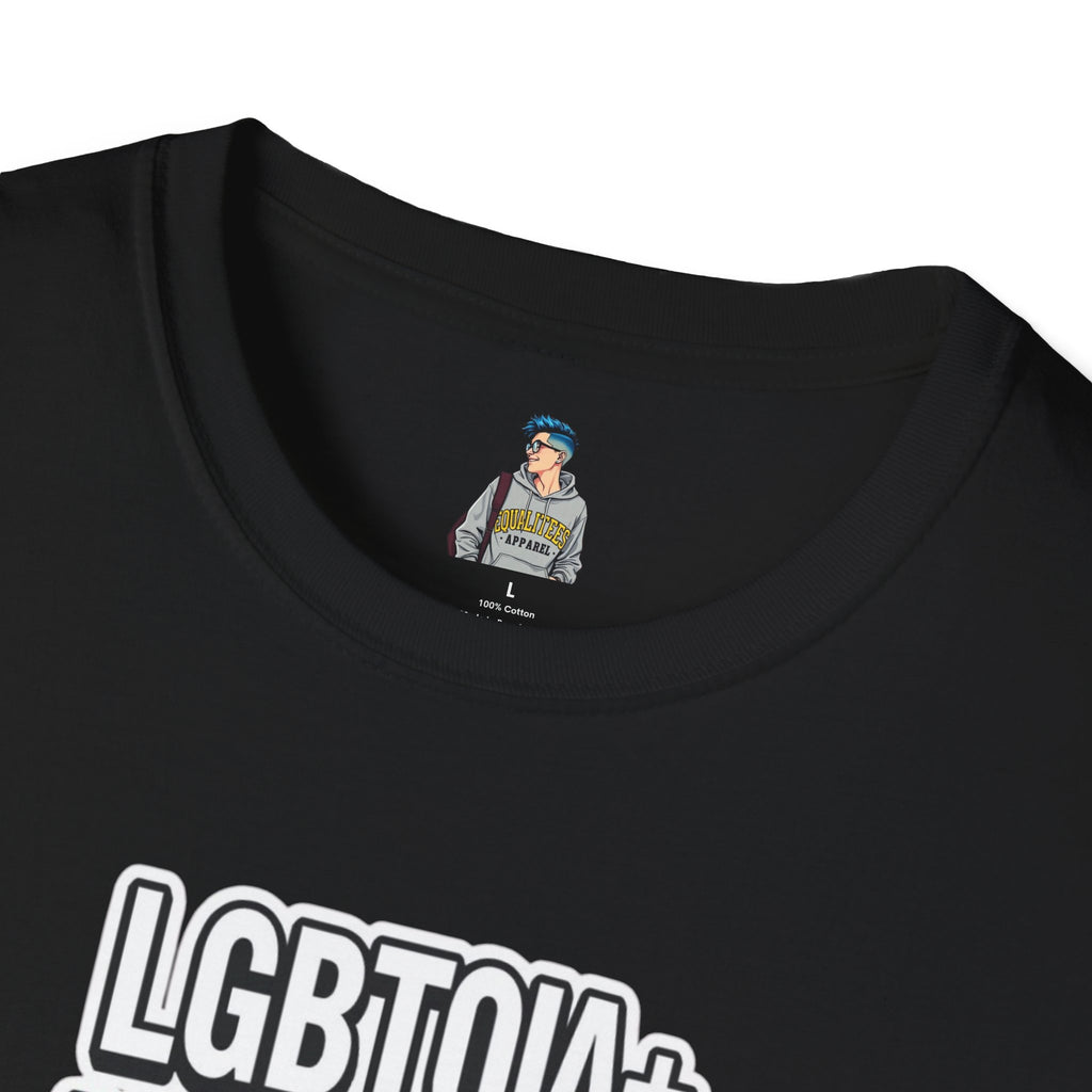 LGBTQIA+ History Is Now Unisex Softstyle T-Shirt