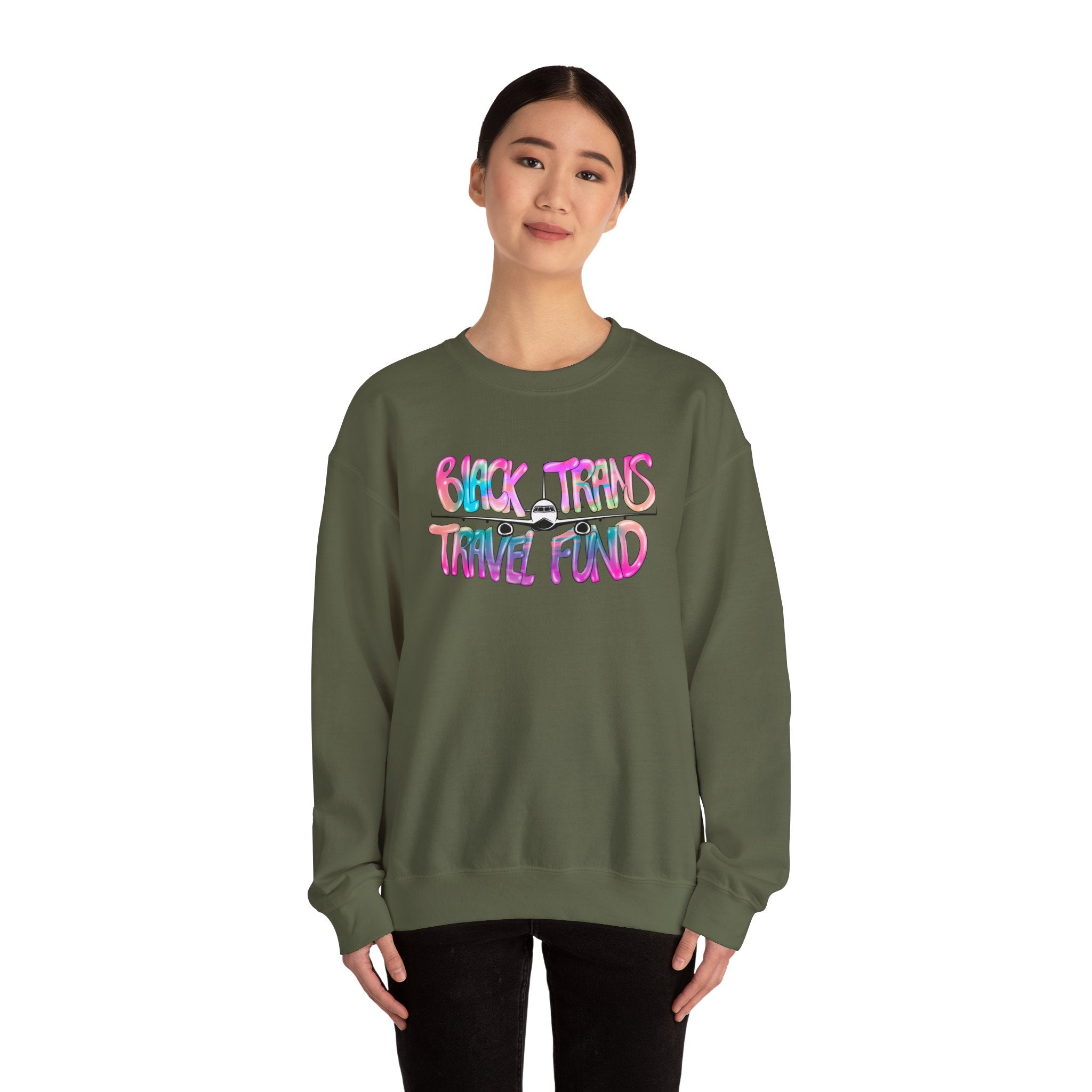 BTTF - Black Trans Travel Fund Unisex Crewneck Sweatshirt