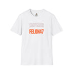 Impeach Felon47 Unisex Softstyle T-Shirt - USA Graphic Statement Tee
