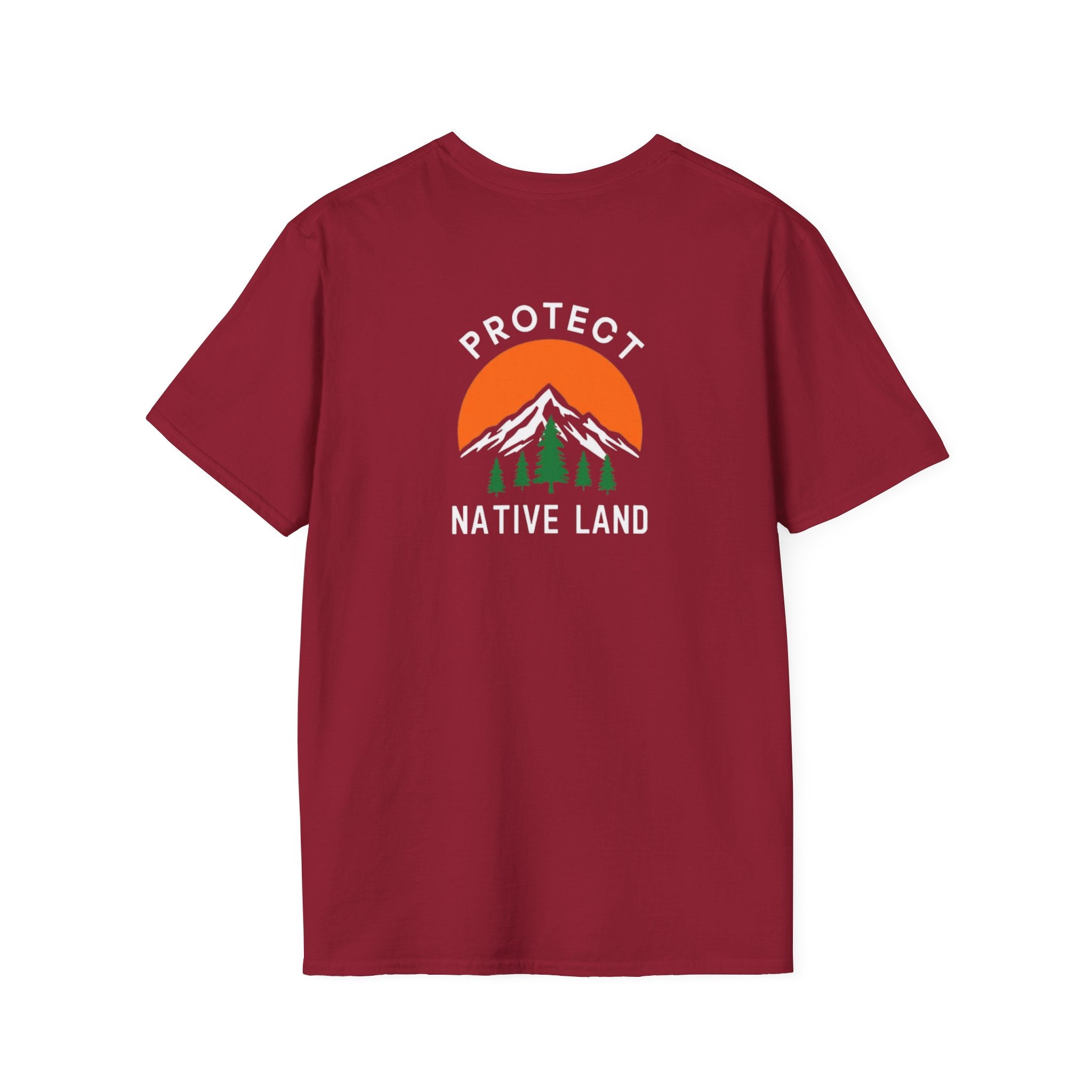 Protect Native Land Softstyle Unisex T-shirt