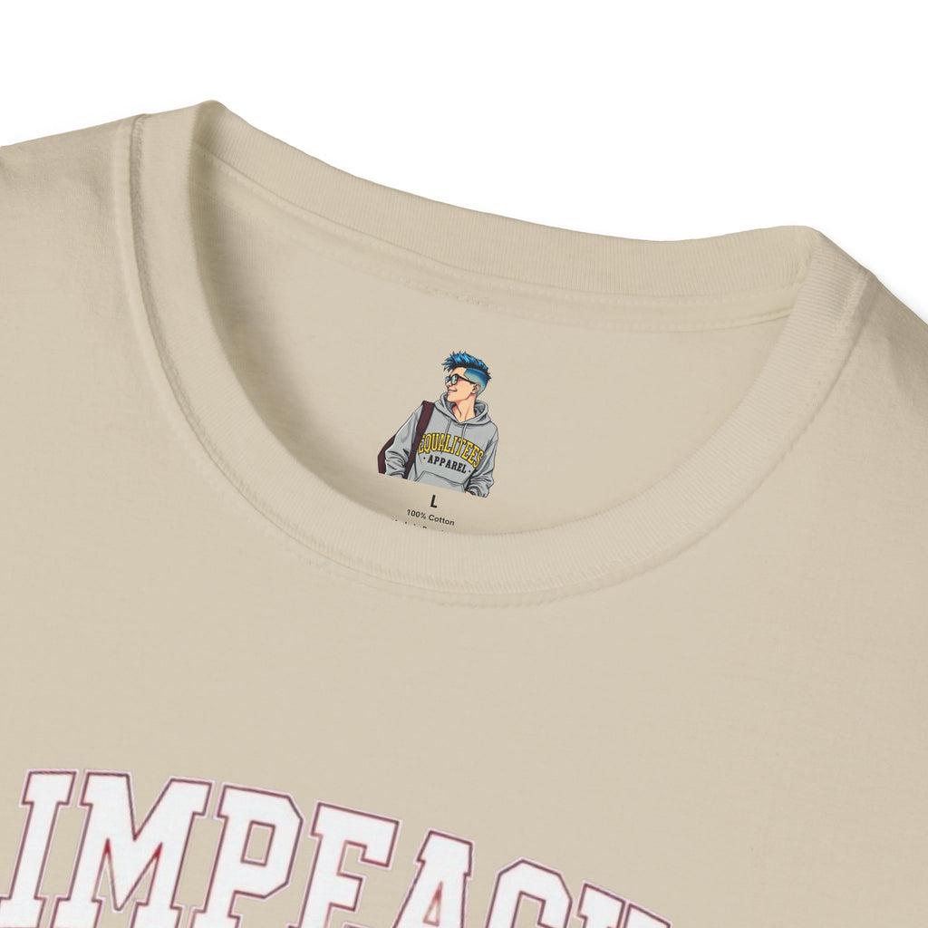 Impeach Felon47 Unisex Softstyle T-Shirt - USA Graphic Statement Tee