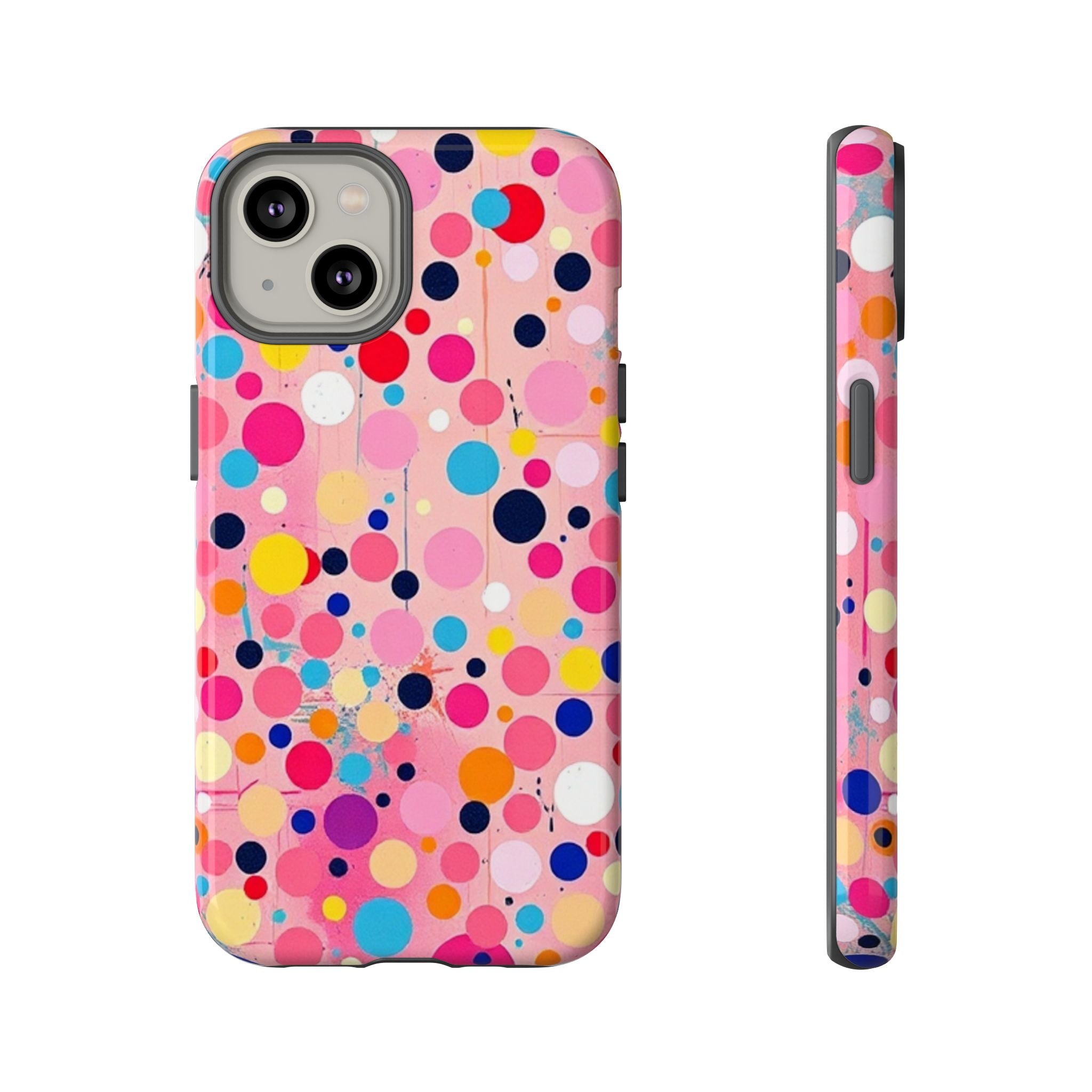 Colorful Dots & Spots Tough Cases For Android & iPhone