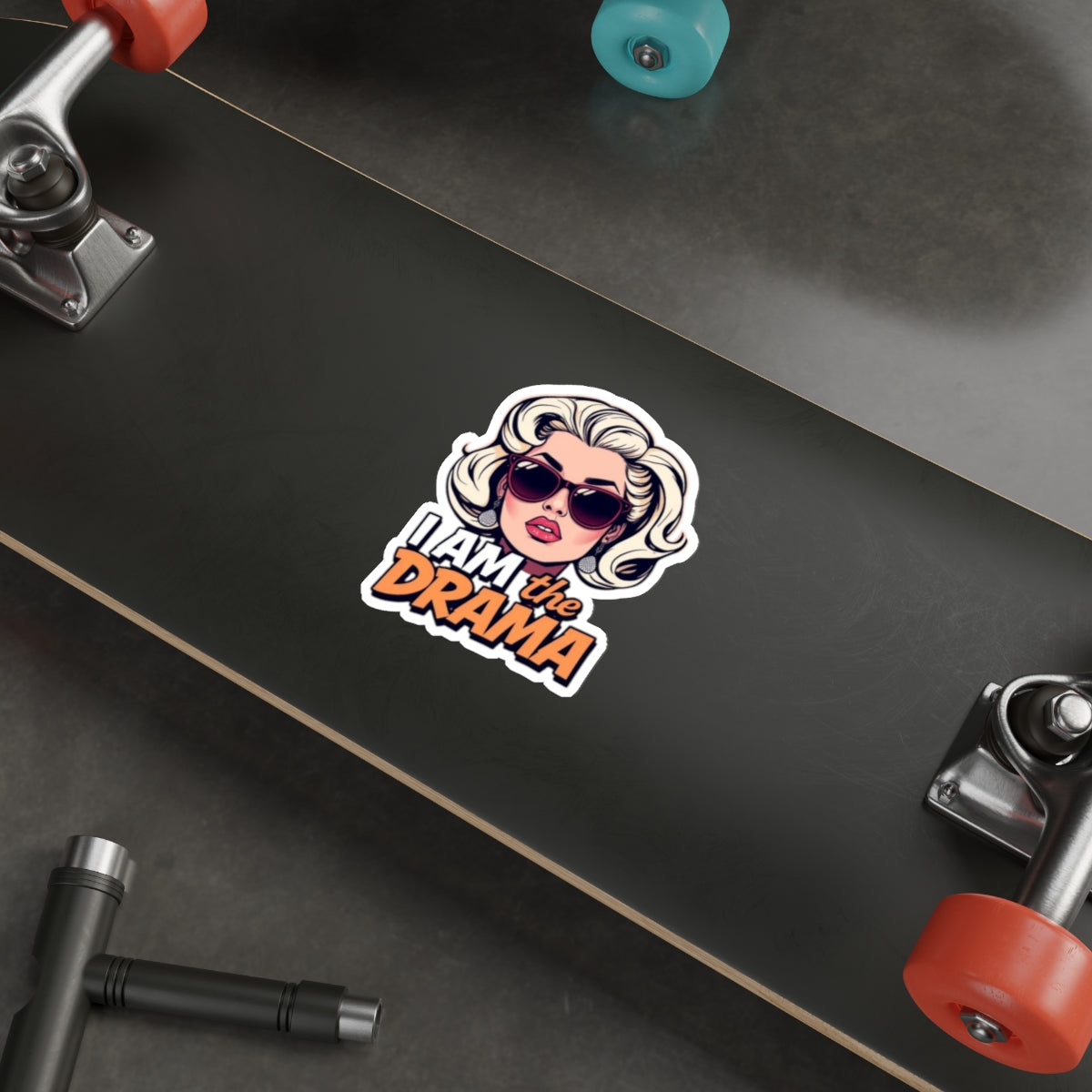 Die-Cut Stickers - I AM the Drama