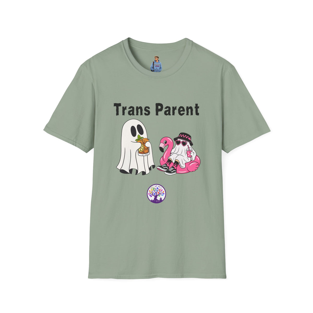 Trans Parent 4 Halloween Pride Tree Las Vegas T-Shirt