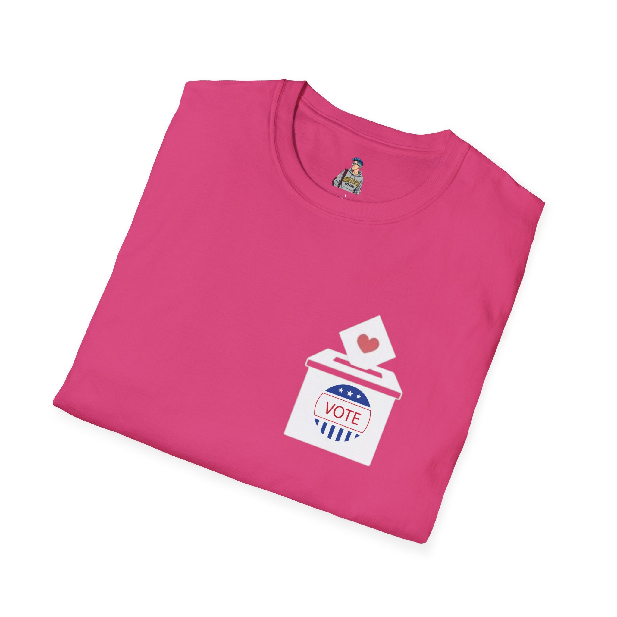 Vote with Your Heart Unisex Softstyle T-Shirt