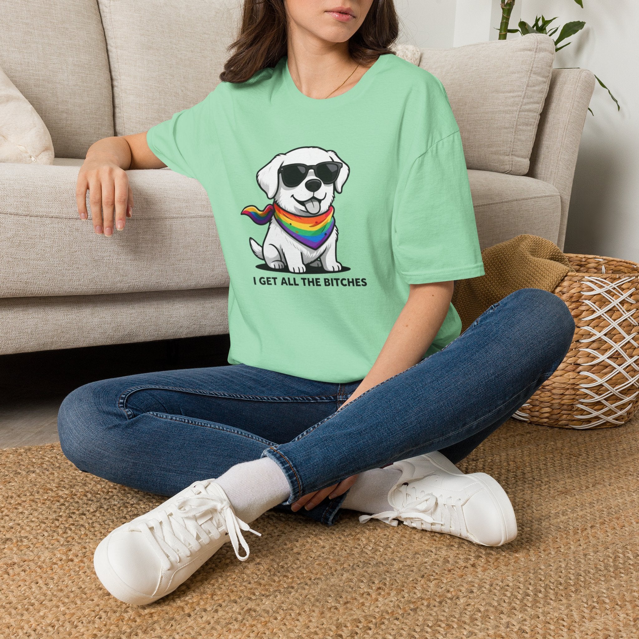 Cute Puppy Pride T‑Shirt