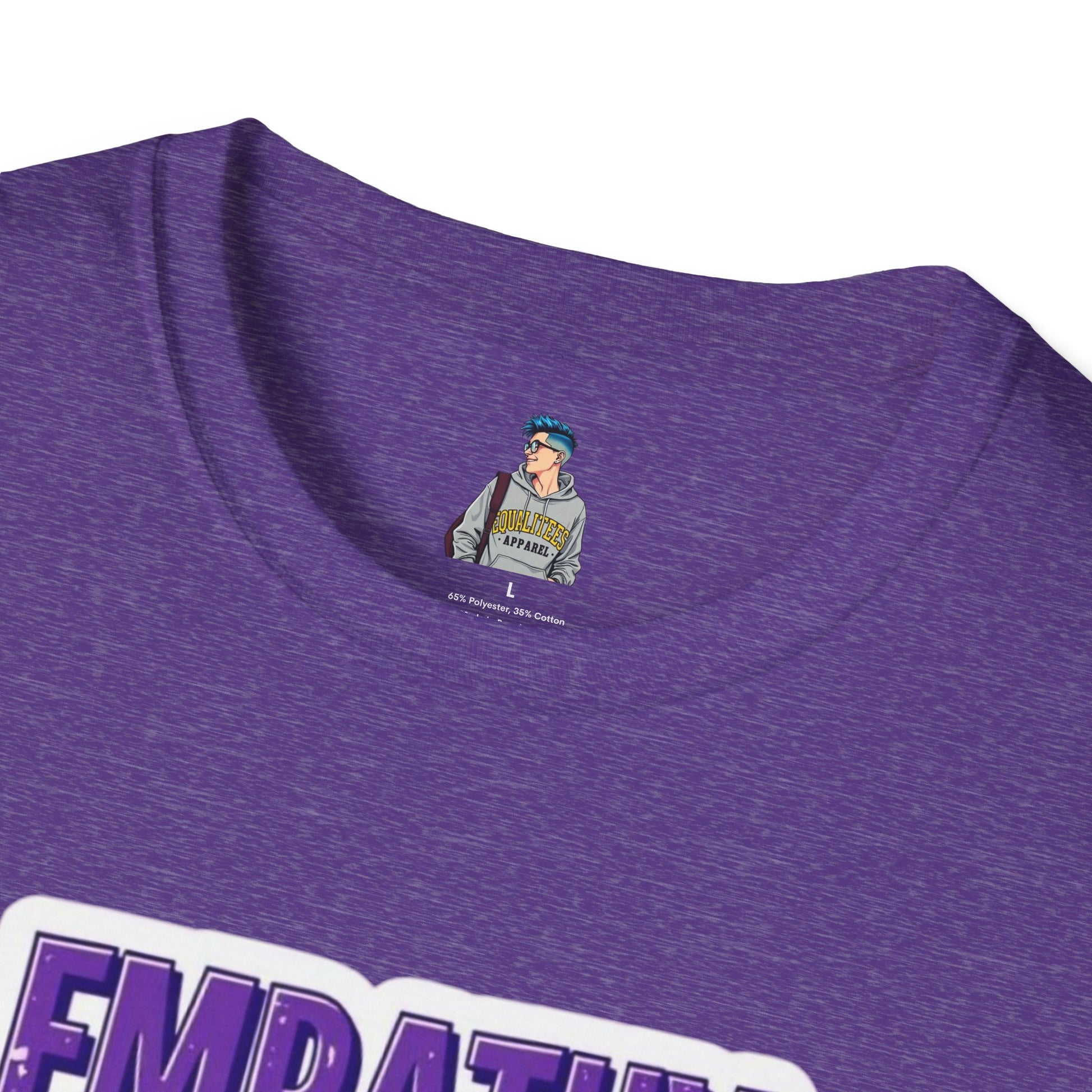 Empathy Equals Strength Unisex Softstyle T-Shirt - Inspirational Apparel for Everyday Comfort