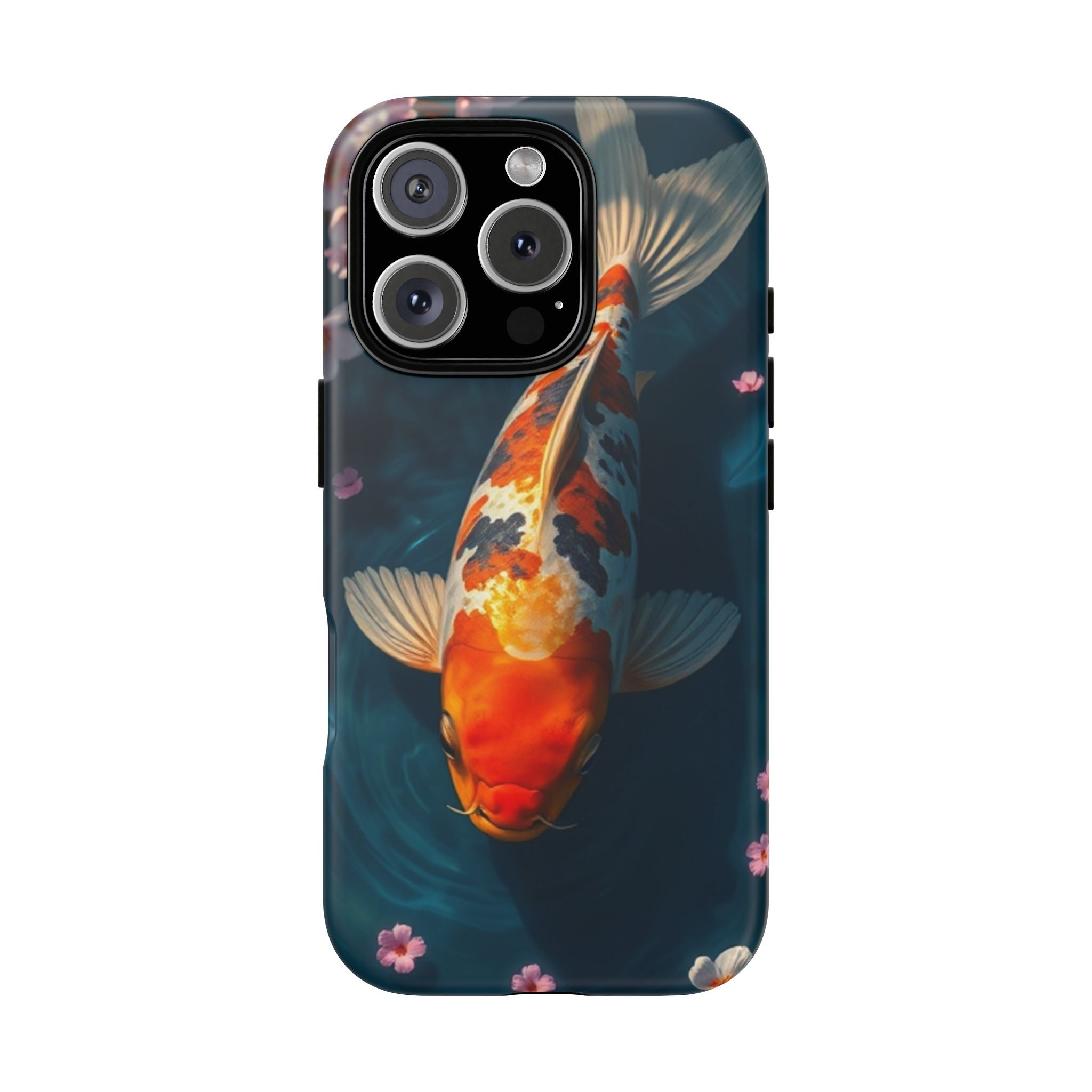 Peaceful Koi Cherry Blossom Tough Cases For Android & iPhone