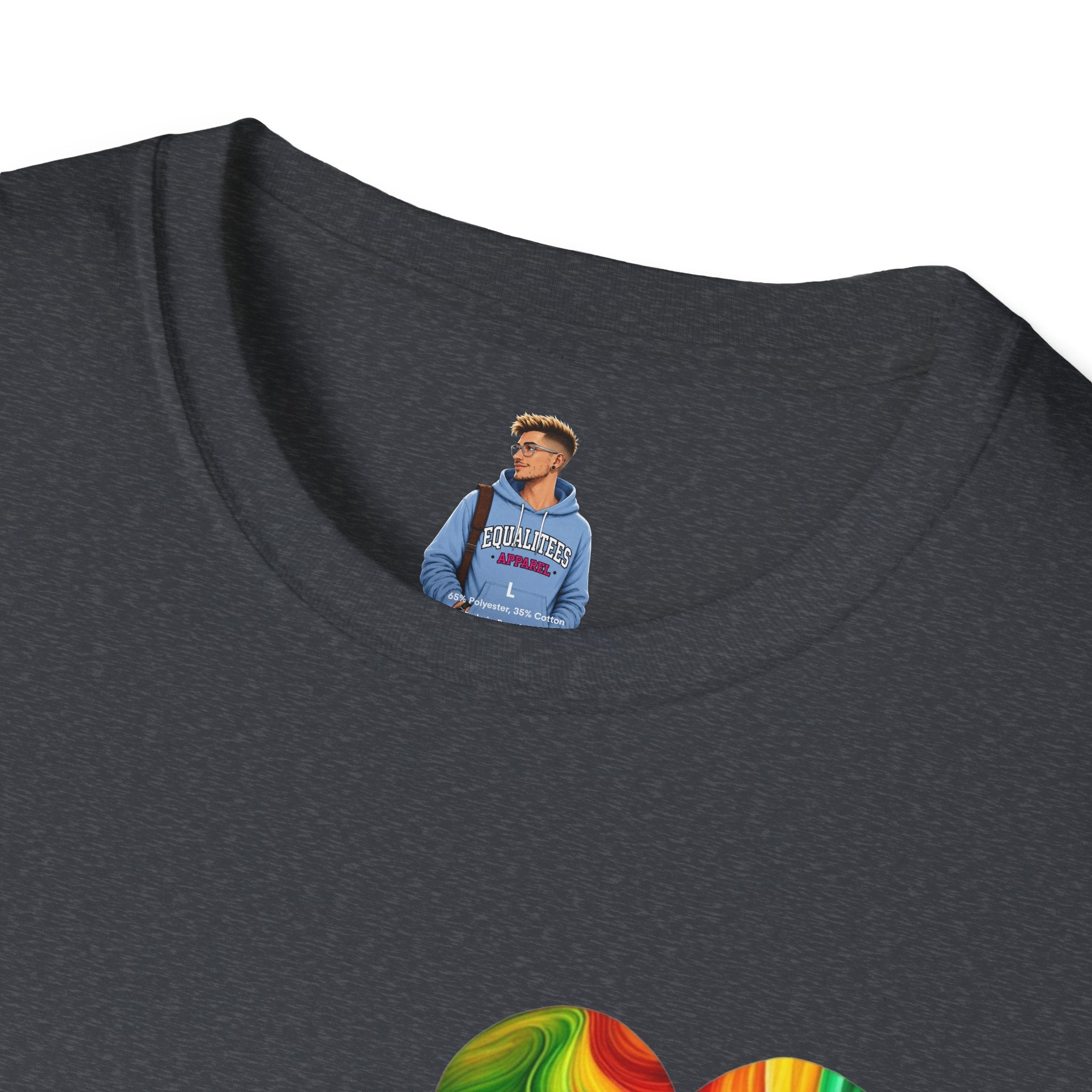 Pride Heart Design T-shirt