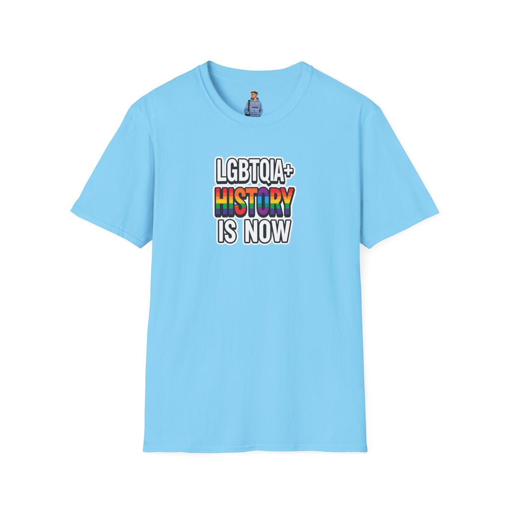 LGBTQIA+ History Is Now T-shirt