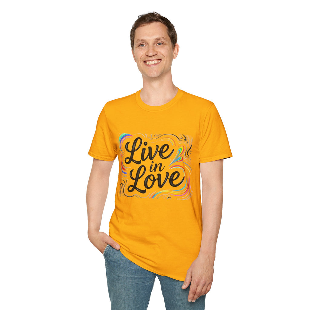 Live in Love Inspirational T-Shirt