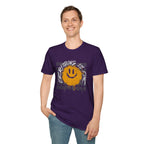 Everything is Fine Funny Unisex Softstyle T-Shirt, Sarcastic Tee, Humorous Graphic Shirt, Apocalypse Saying Top, Gift for Joke Lovers