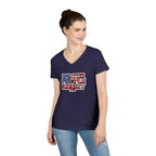 We The People Resist Ladies' V-Neck Protest T-Shirt