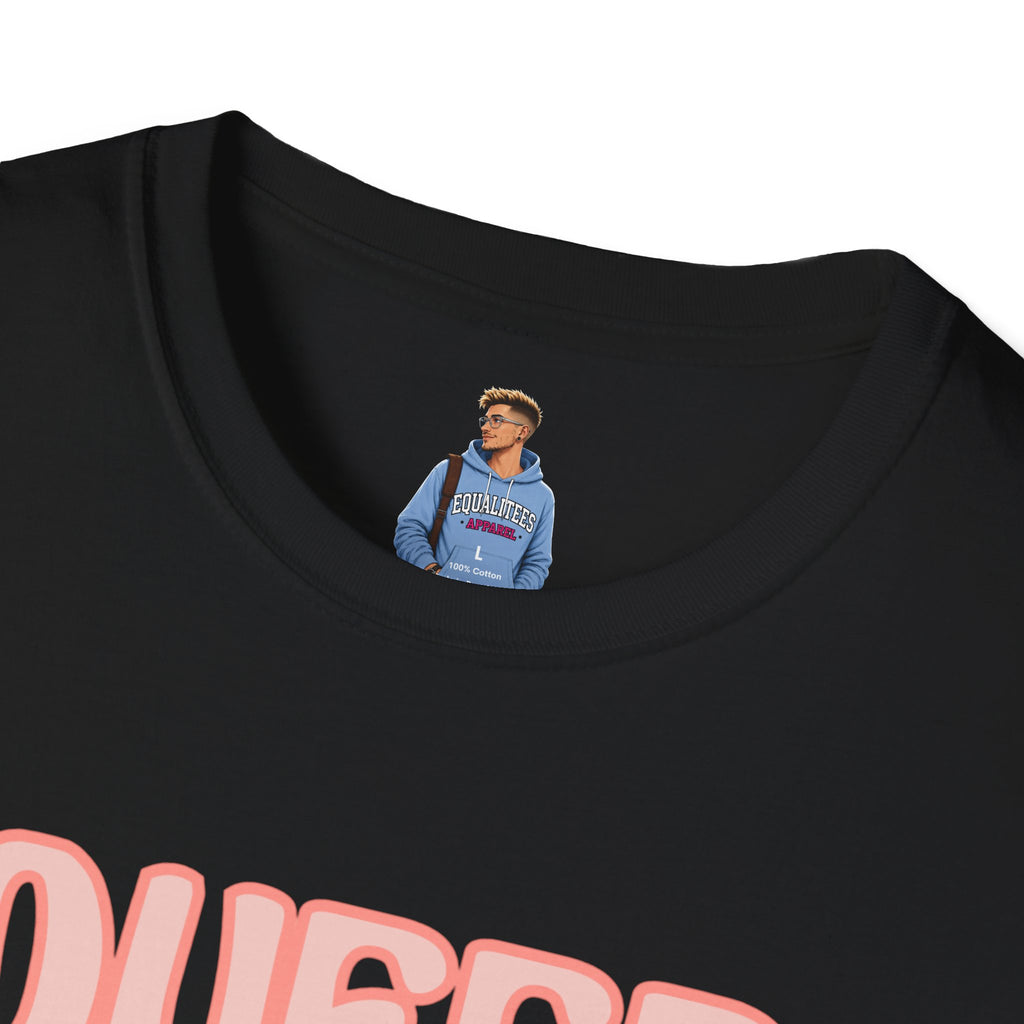 Queer Rainbow Sparkle Pride Tree Las Vegas T-Shirt