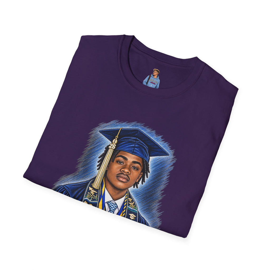 Portrait Front and Back - In Memory of Pierre Damas Bel T-Shirt