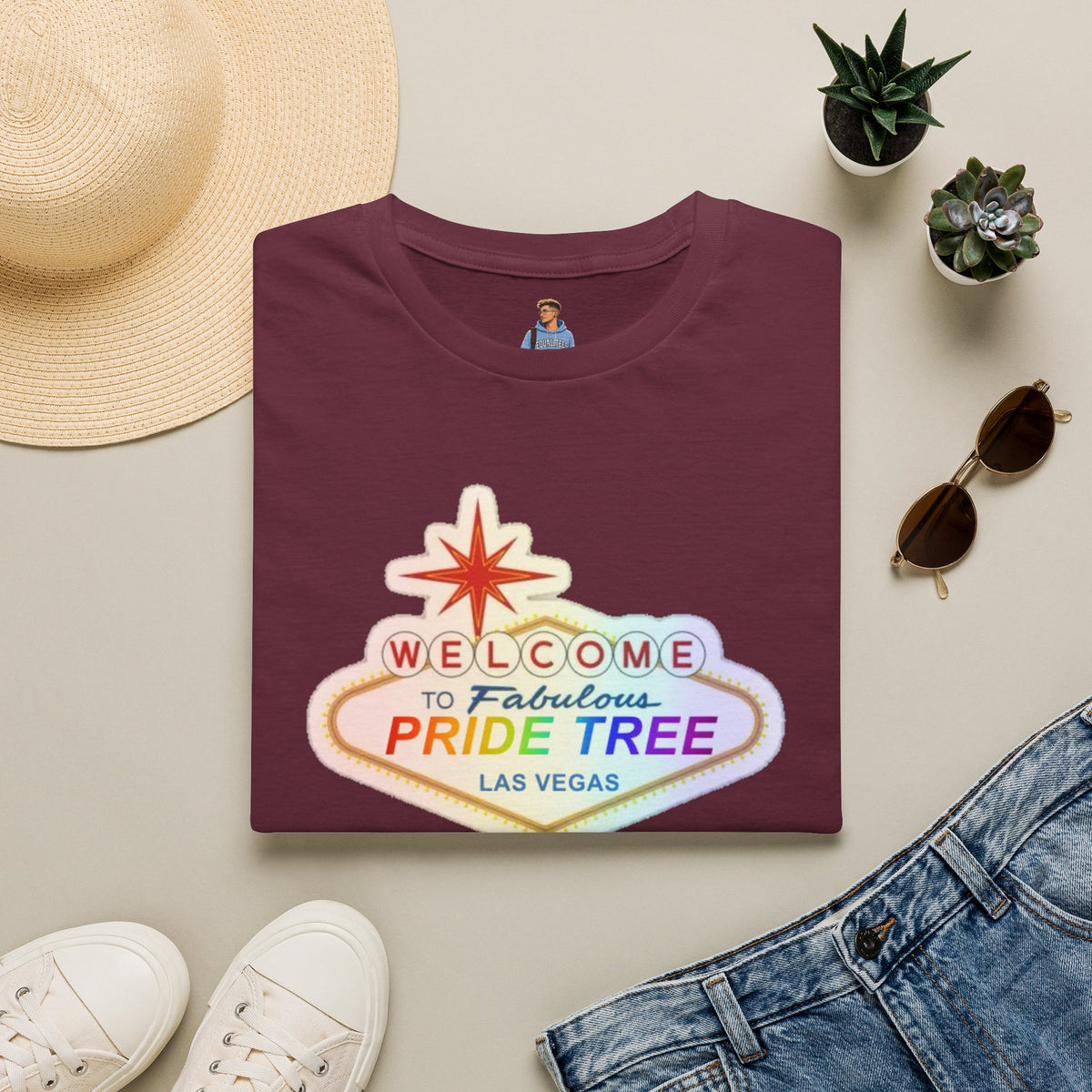 Welcome to Fabulous Pride Tree Las Vegas T-Shirt