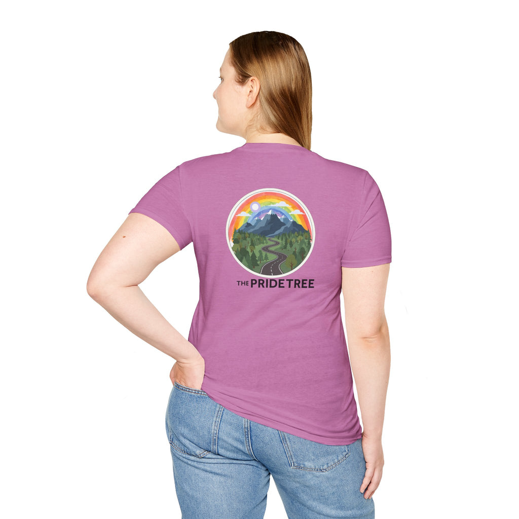 Pride Tree Las Vegas Mountain Graphic T-Shirt