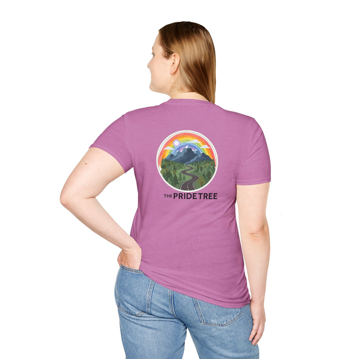 Pride Tree Las Vegas Mountain Graphic T-Shirt