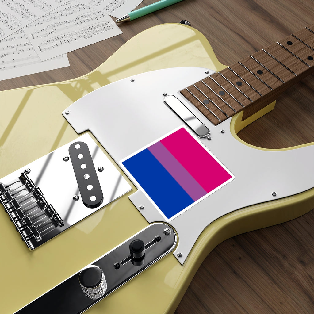 Die-Cut Stickers - Bisexual Pride Flag