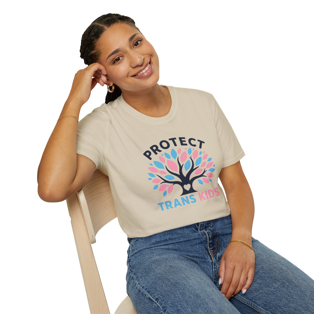 Protect Trans Kids Pride Tree Las Vegas T-Shirt