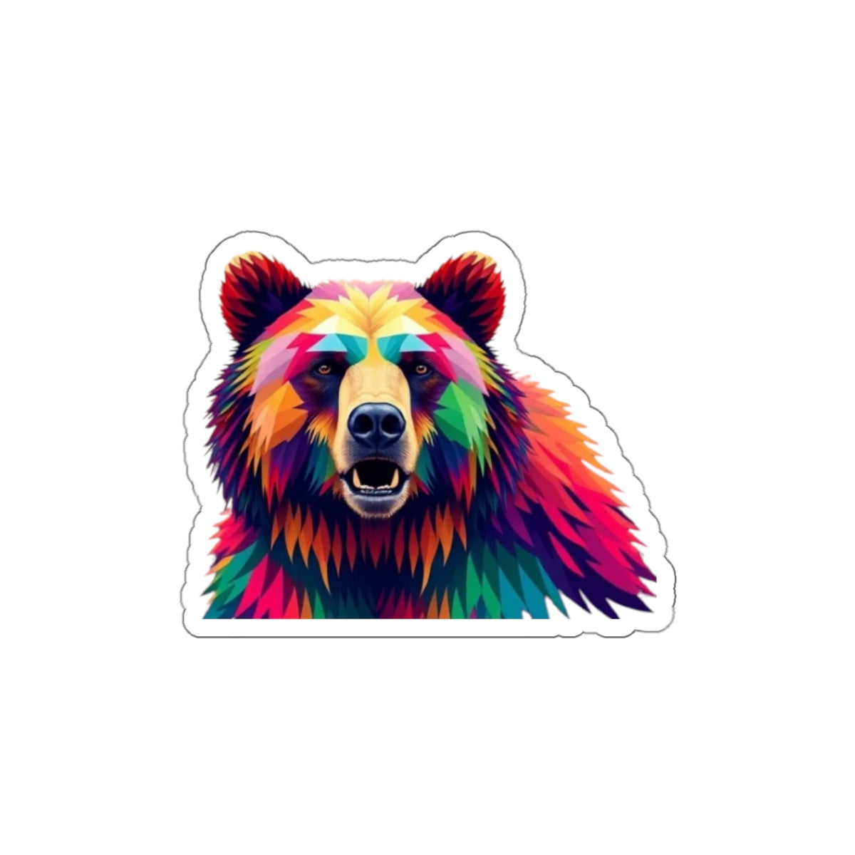 Die-Cut Stickers - Pride Bear