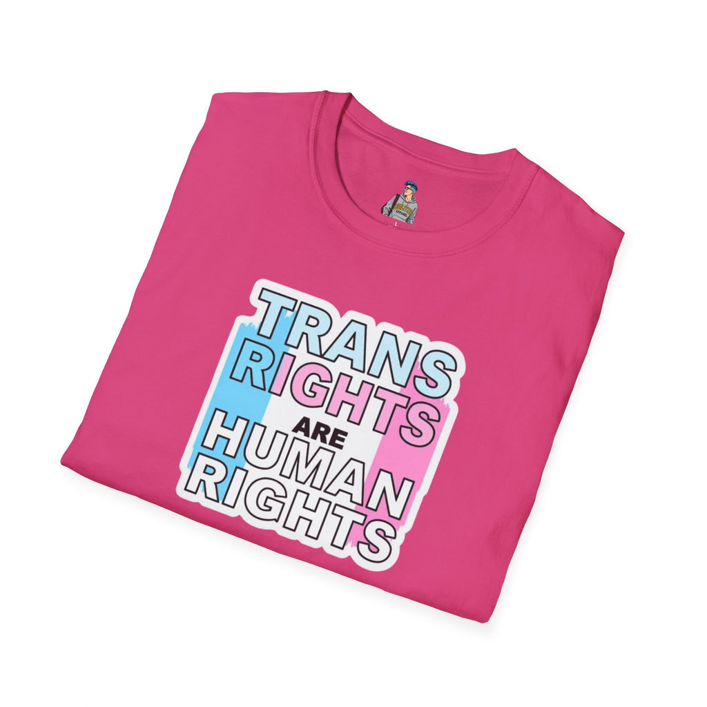 Trans Rights Unisex Softstyle T-Shirt - Support Equality & Trans Rights
