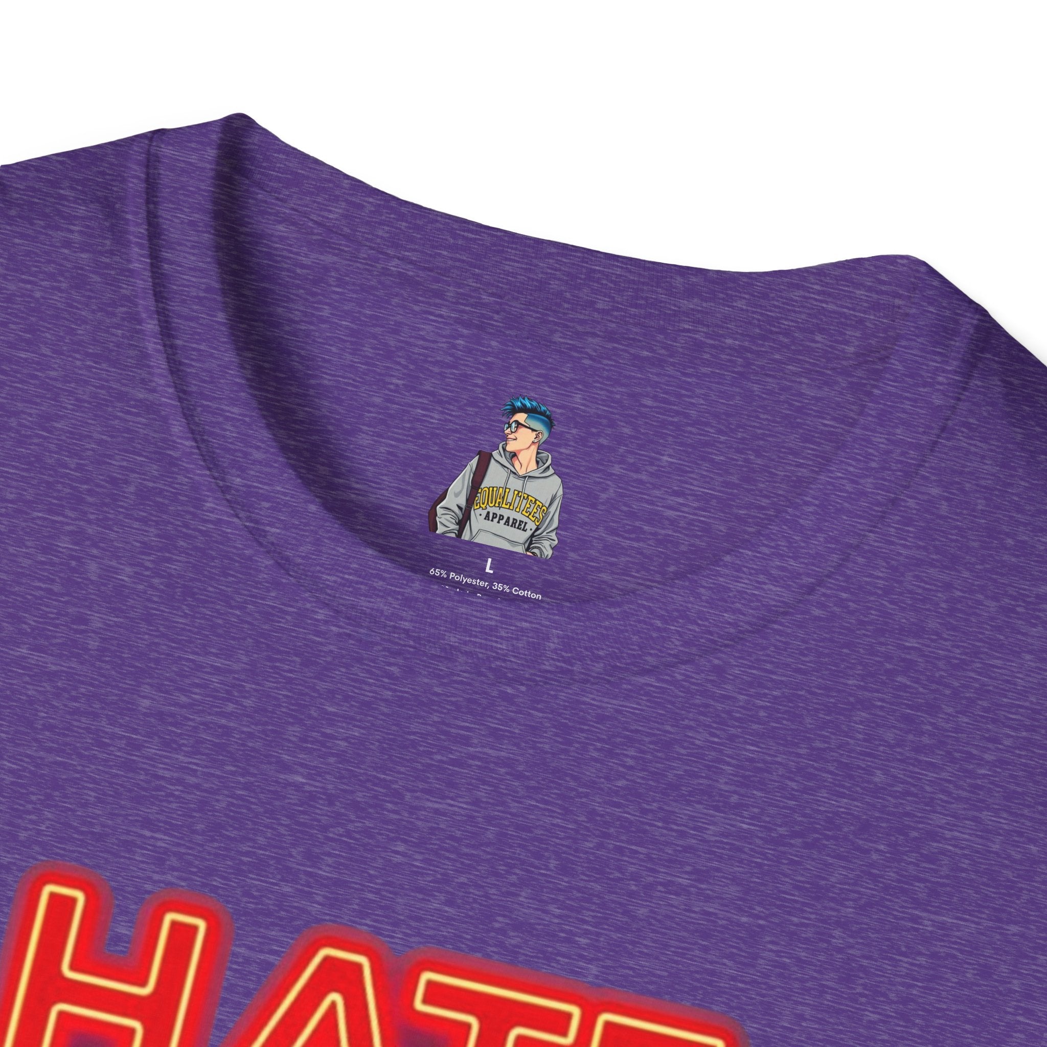 LGBTQ+ Pride Unisex T-Shirt - "Hate Never Made Anyone Less Queer" & "We All Belong" Design