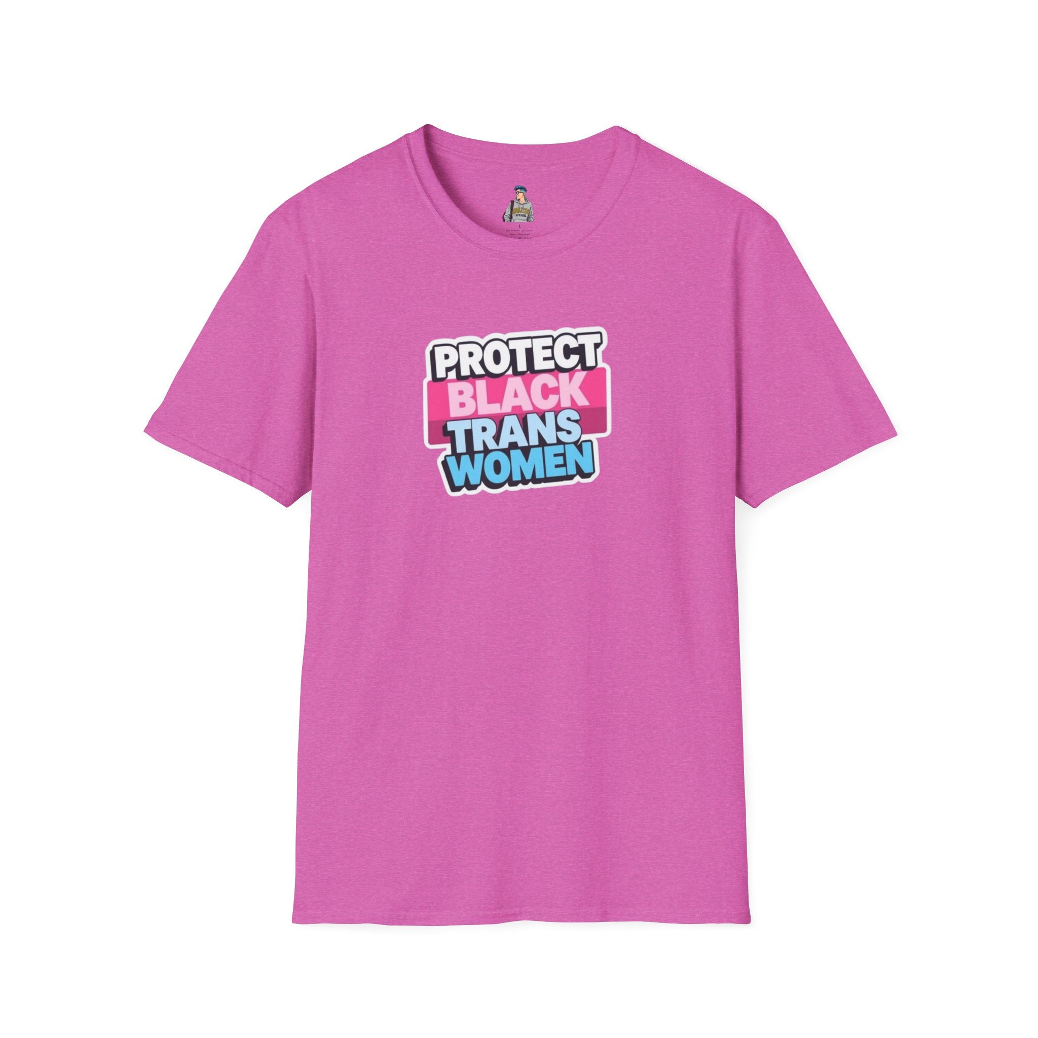 Protect Black Trans Women Unisex Softstyle T-Shirt