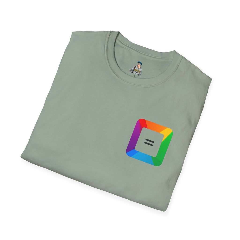Pride-Theme Unisex Softstyle T-Shirt - "True freedom is Equality for ALL"