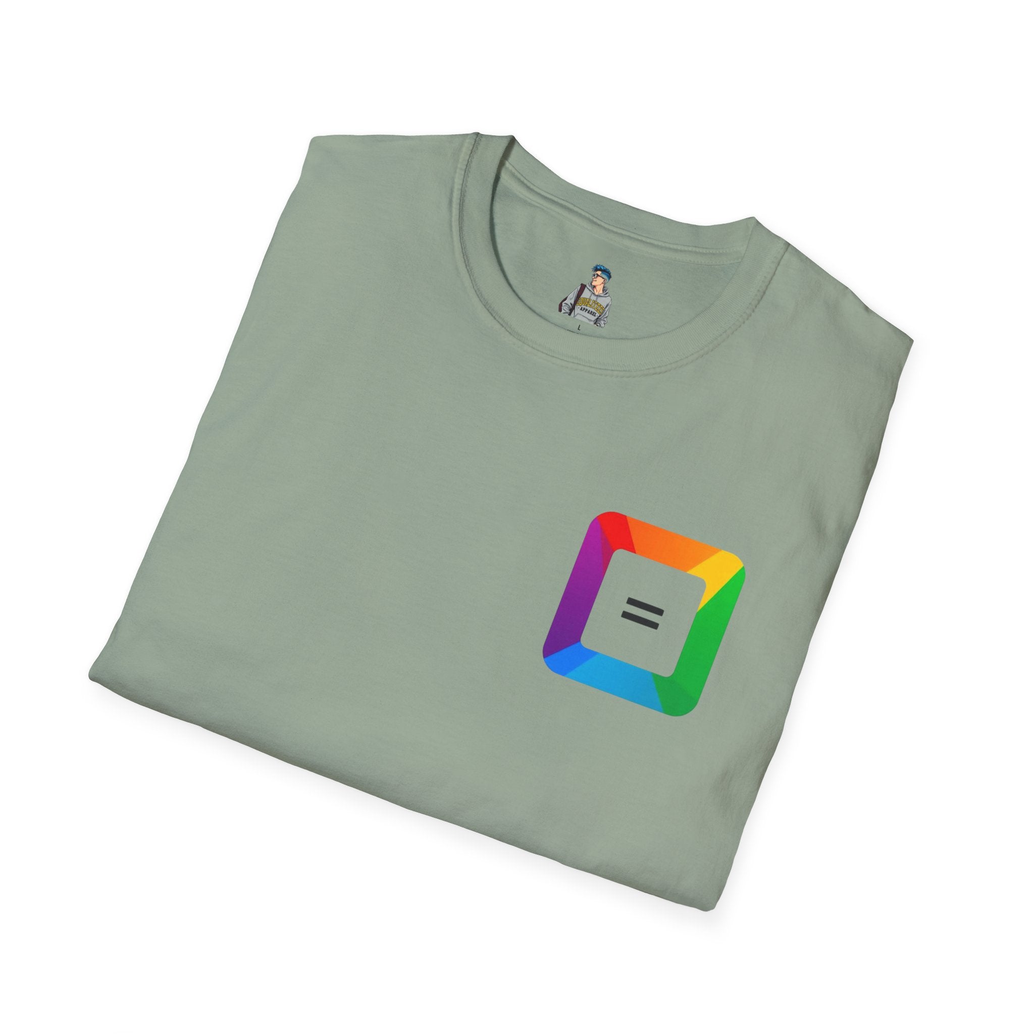 Pride-Theme Unisex Softstyle T-Shirt - "True freedom is Equality for ALL"