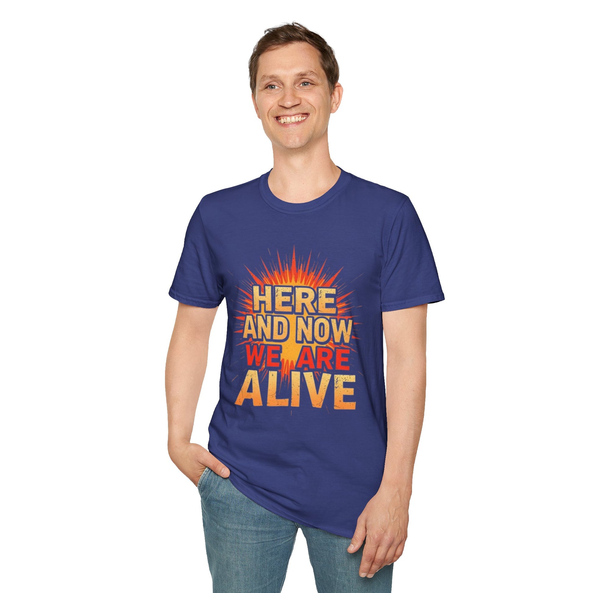 Empowering Statement Tee, Here and Now We Are Alive Our Resistance Matters