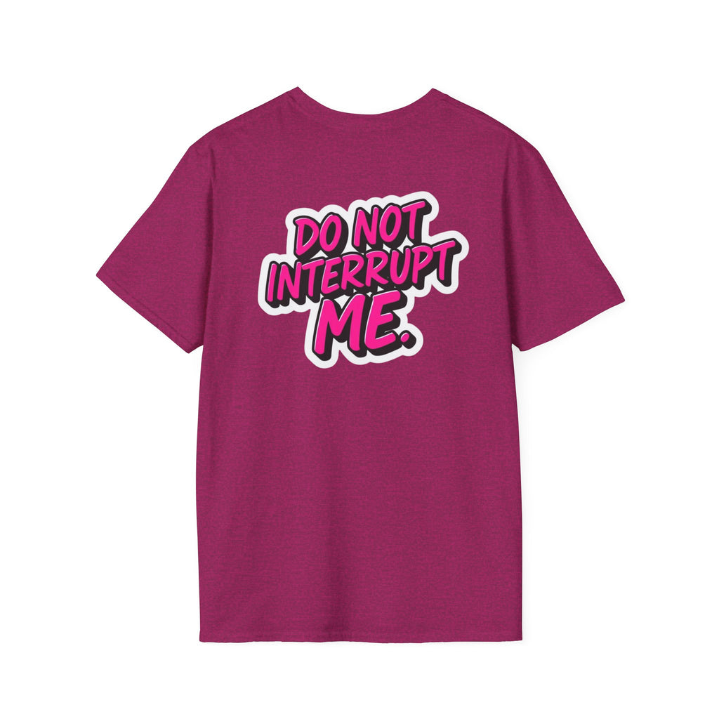 'I Am Speaking' Unisex Softstyle T-Shirt – Bold Statement Tee for Confident Voices
