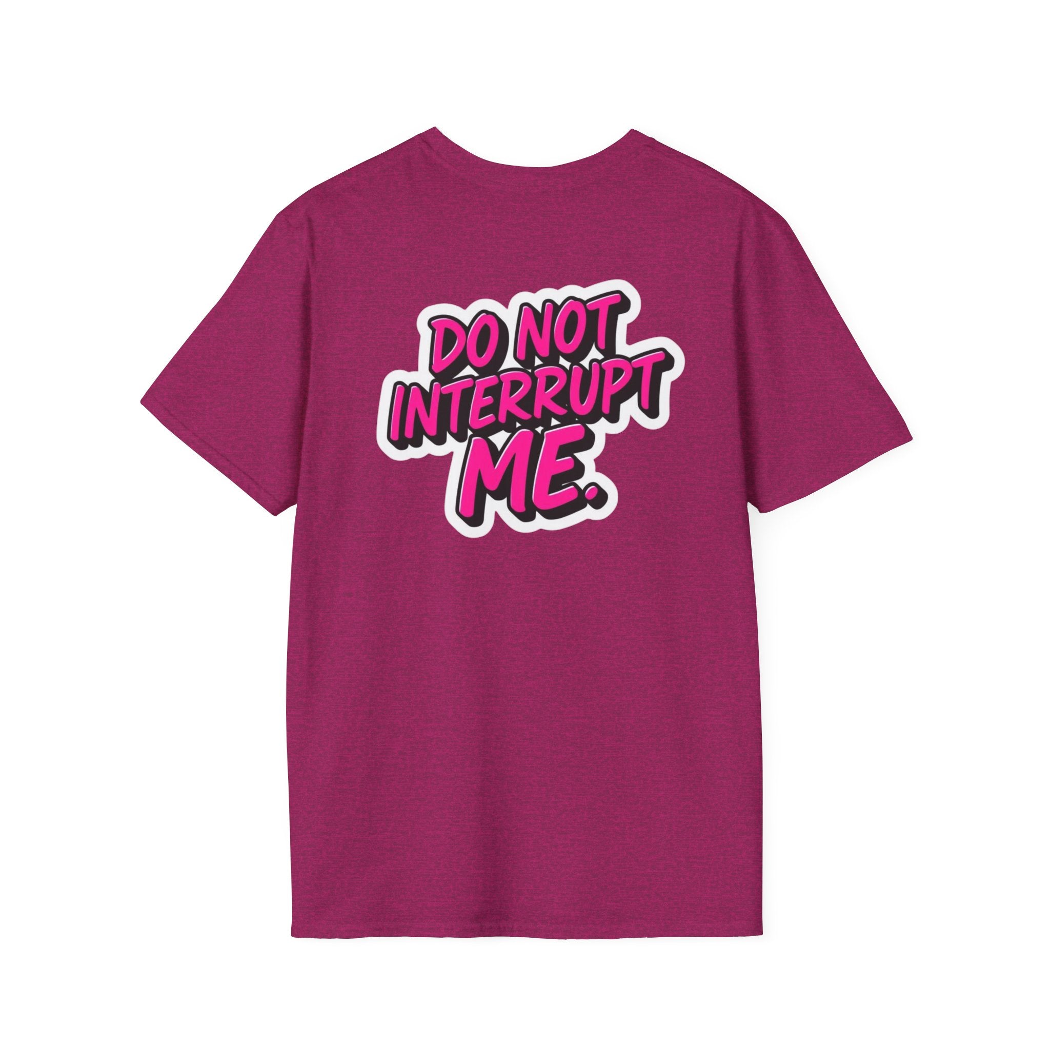 'I Am Speaking' Unisex Softstyle T-Shirt – Bold Statement Tee for Confident Voices