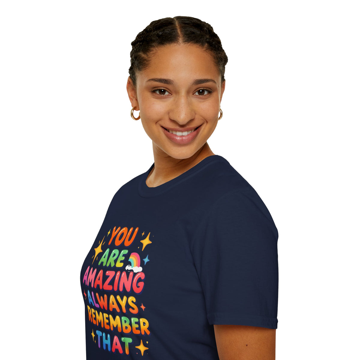 You Are Amazing T-Shirt — Colorful Inspirational Graphic Tee