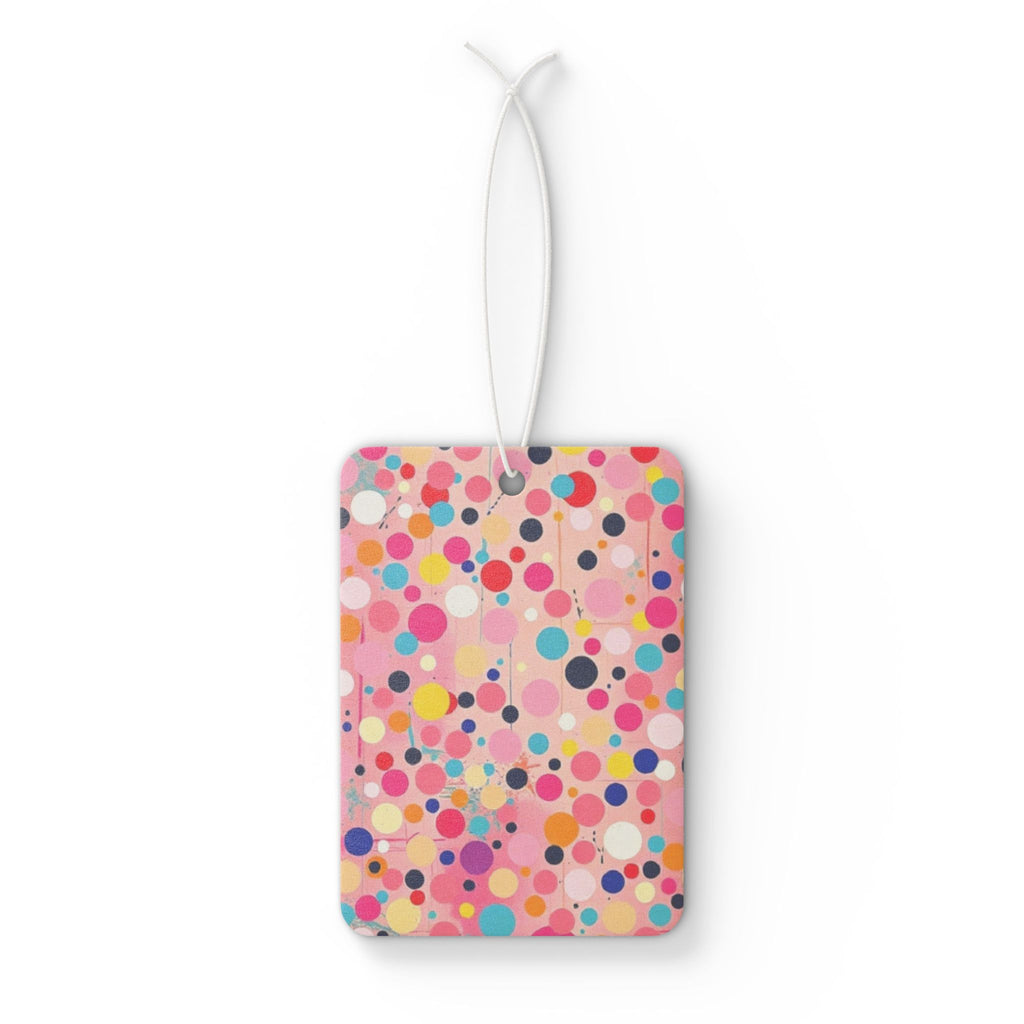 Dots and Splatters Car Air Freshener