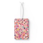 Dots and Splatters Car Air Freshener