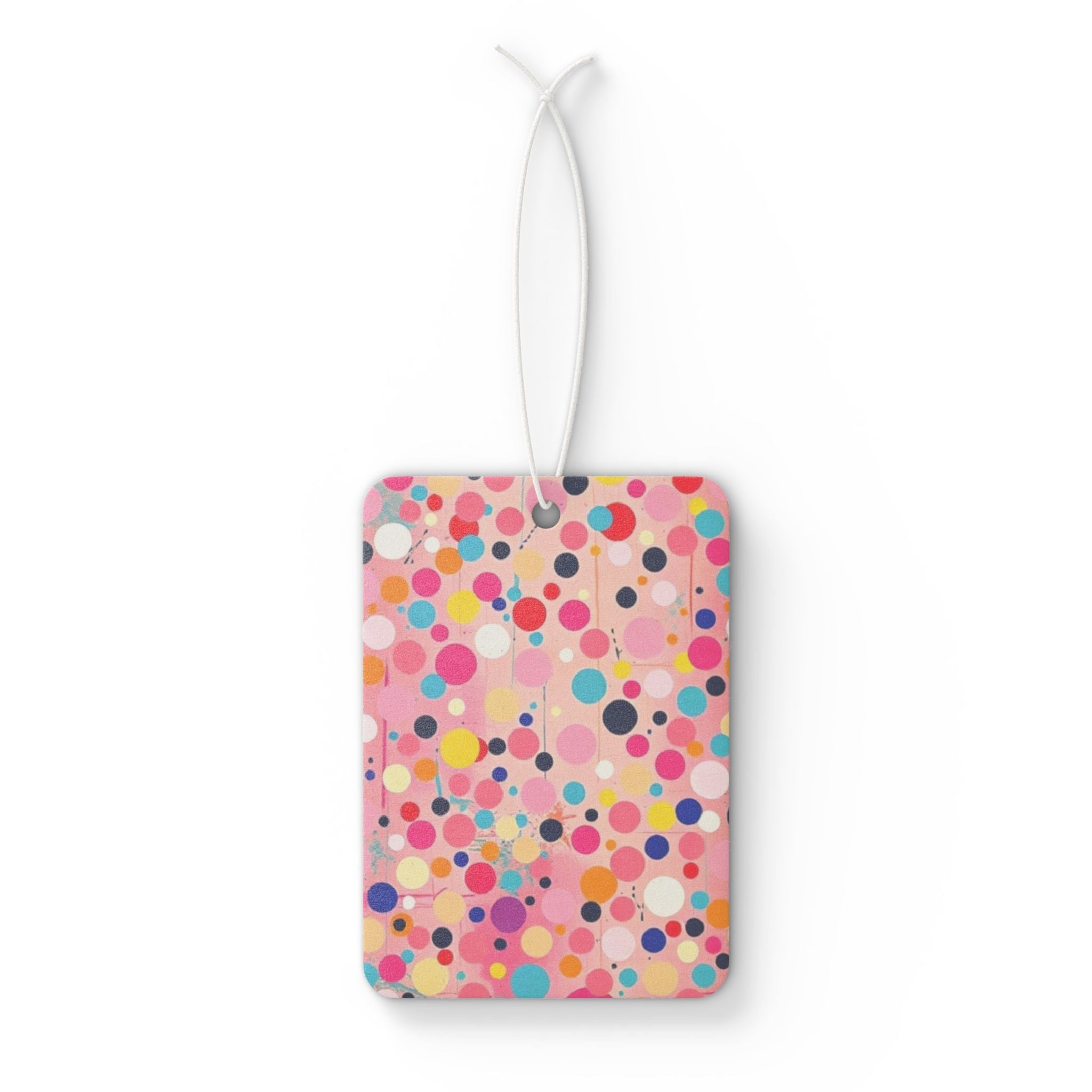 Dots and Splatters Car Air Freshener