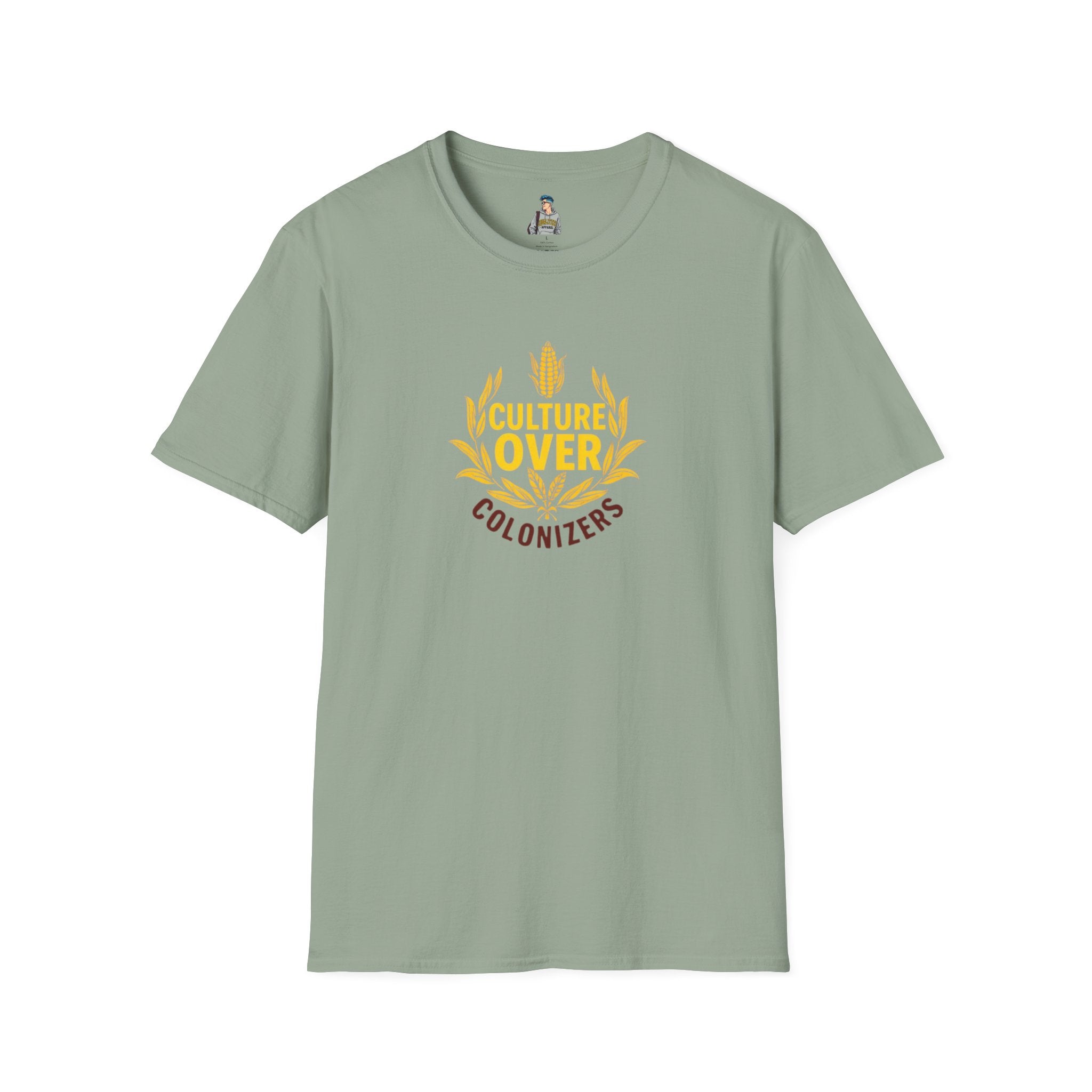 'Culture Over Colonizers' Unisex Softstyle T-shirt