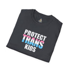 Unisex Softstyle T-Shirt - PROTECT TRANS KIDS