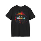 Unisex Softstyle T-Shirt - LGBTQ+ Empowerment T-Shirt: Conversion Therapy is Torture & We All Belong