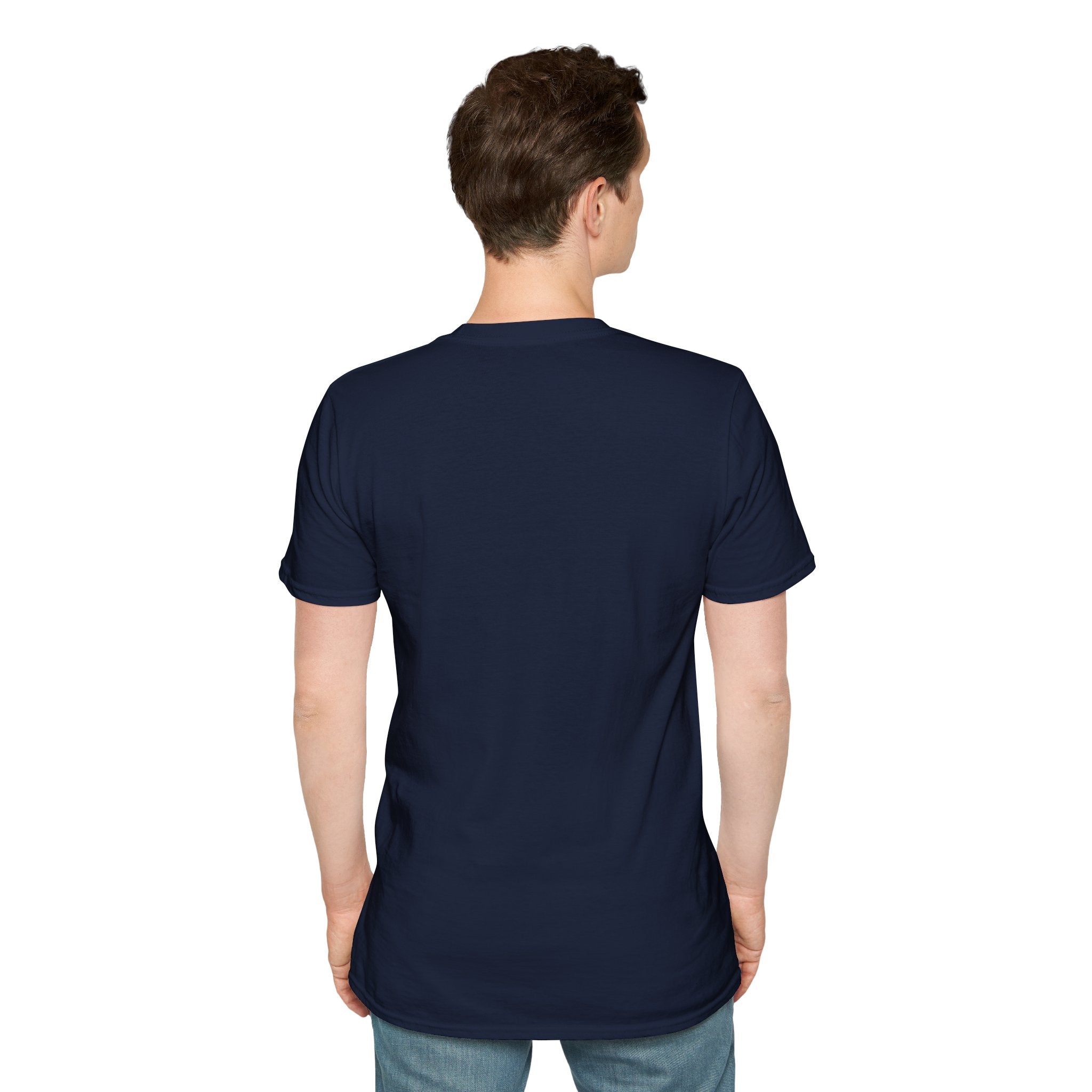 Unisex Softstyle T-Shirt - Love Costs Nothing, Give It Away Floral Peace Design