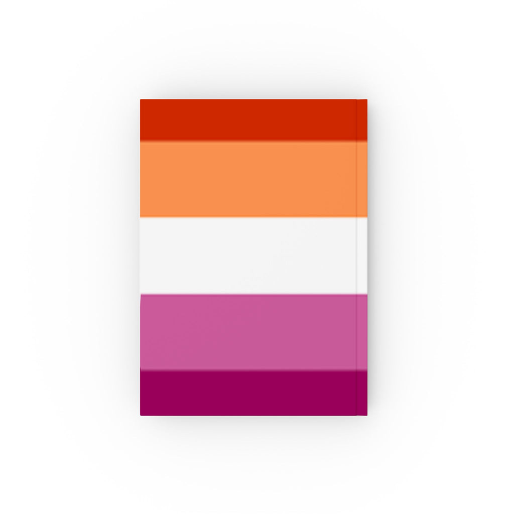 Lesbian Pride Hard Backed Journal - Perfect for Gifts, Journaling, and Celebrations